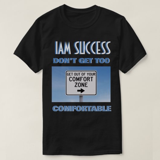 COMFORTABEL T-SHIRT (Design voorkant)