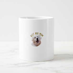 Comfortabele en stijlvolle Mok-Best Dog Mom Extra Grote Beker