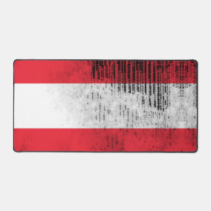 Comfortabele Gaming Desk Mat - Oostenrijkse vlag