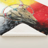 Comfortabele Native American Shepra Blanket Sherpa Deken (3/4)