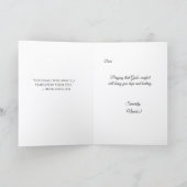 Comforting Angel Sympathy Kaart (Binnen)