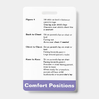 Comfortpositionering Badge