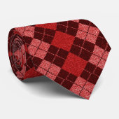 Comfy Argyle Sweater Necktie Stropdas (Opgerold)