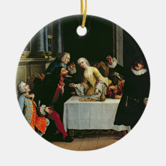 Comic Actors Keramisch Ornament (Voorkant)