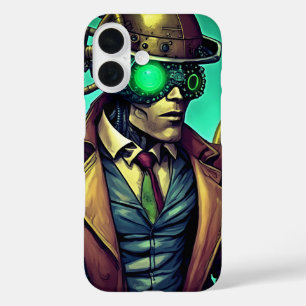 Comic Alien Steampunk iPhone Case Beyond Ordinary