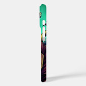 Comic Alien Steampunk iPhone Case Beyond Ordinary (Achterkant / Links)