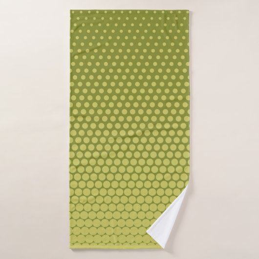 Comic background. Halftone dotted retro pattern wi Badhanddoek (Badhanddoek)