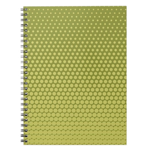 Comic background. Halftone dotted retro pattern wi Notitieboek (Voorkant)