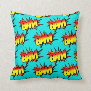 Comic "BAM" / Pillow Kussen