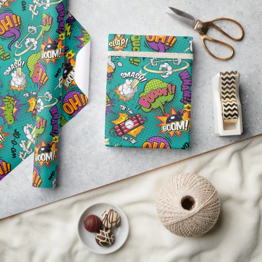 Comic Bellen Cadeaupapier (Crafts)