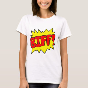 Comic 'Biff'. T-shirt