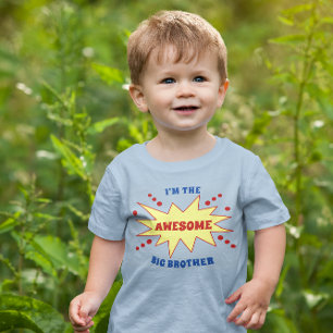 Comic Blast Geweldige Sibling Kinder Shirts