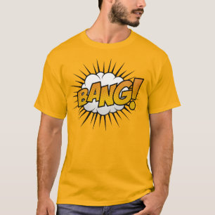 Comic Book Art Bang Bubble T-shirt