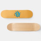 Comic Book "Bam" ballonskateboard Deck Skateboard (Horizontaal)