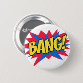 Comic Book BANG Ronde Button 5,7 Cm (Voorkant /achterkant)