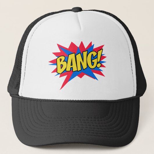 Comic Book BANG Trucker Pet (Voorkant)