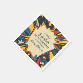  Comic Book Boy Baby shower Servet (Hoek)