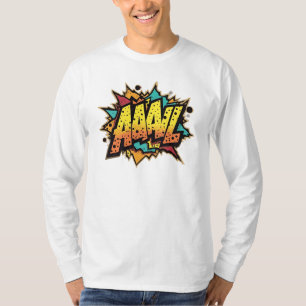 Comic Book Burst: AAAL! Pop Art T-shirt