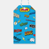 Comic Book Cadeau Labels Cadeaulabel (Achterkant)
