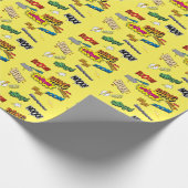 Comic Book Cadeaupapier (Hoek)