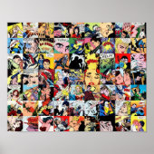 Comic Book Collage Poster (Voorkant)