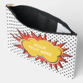 Comic Book Explosion Custom Text Bubble Etui (Open)