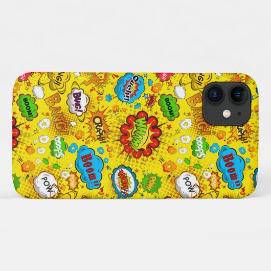 Comic Book Fun iPhone / coque ipad (Dos (Horizontal))