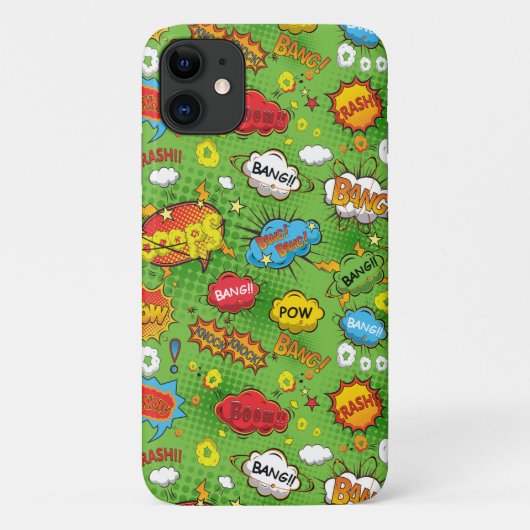 Comic Book Fun iPhone/iPad case (Achterkant)
