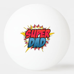 Comic Book Geïnspireerd Super Pap Pingpongballen