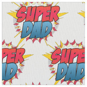 Comic Book Geïnspireerd Super Pap Stof