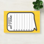 Comic Book GET IT DONE Takenlijst Planner Post-it® Notes (Kantoor)