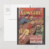  COMIC BOOK HOESJE ART BRIEFKAART (Voorkant / Achterkant)