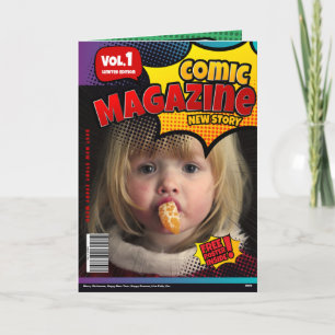 Comic Book Hoesje Kaart met kerstmis