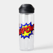 Comic Book Kapow! Waterfles (Achterkant)