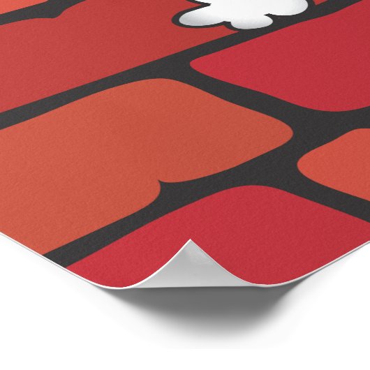 Comic Book Knockout poster afbeelding (Hoek)