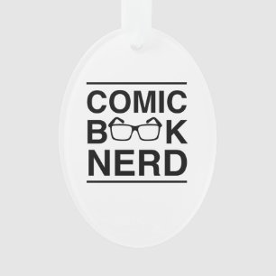 Comic Book Nerd Ornament