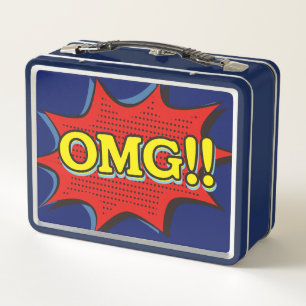 Comic Book OMG Exclamation Speech Bubble