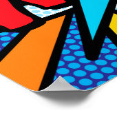 Comic Book Pop Art BENG Poster (Hoek)