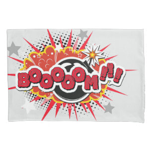 Comic Book Pop Art Boom Explosion Kussensloop