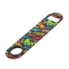 Comic Book Pop Art Geluiden Speed Flessenopener