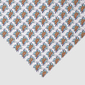 Comic Book Pop Art GELUKKIGE VERJAARDAG Tissuepapier (Detail)