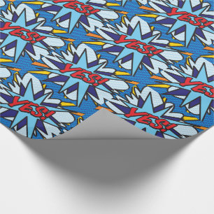 Comic Book Pop Art JA Cadeaupapier