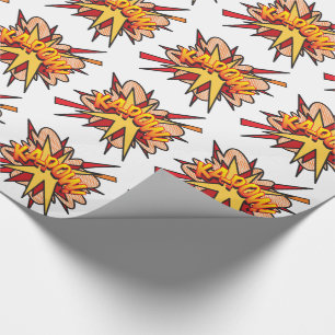 Comic Book Pop Art KA-POW Cadeaupapier