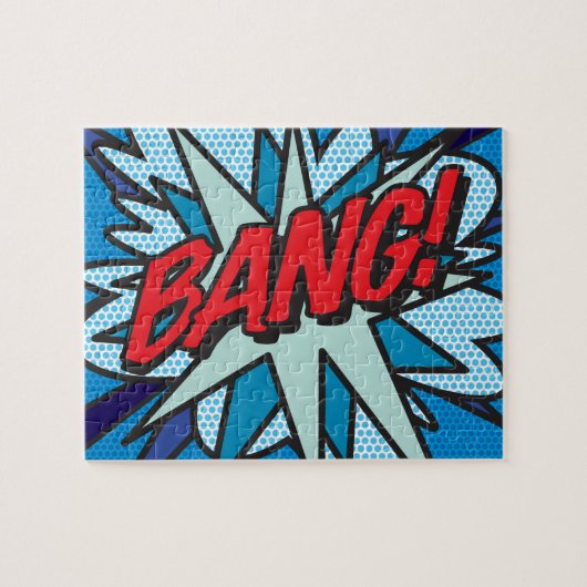 Comic Book Pop Art KNAL Legpuzzel (Horizontaal)