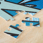 Comic Book Pop Art KNAL Legpuzzel (Zijkant)