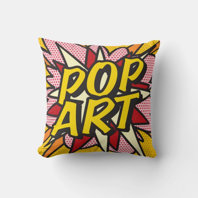 Comic Book POP ART kussen kussen (Voorkant)