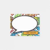Comic Book Pop Art-spraakballon Post-it® Notes (Voorkant)