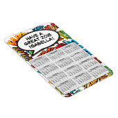 Comic Book Pop Art tekstballon 2018-agenda Magneet (Rechterzijde)