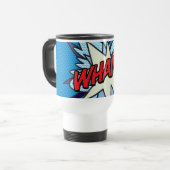 Comic Book Pop Art WHAM! Reisbeker (Voorkant links)