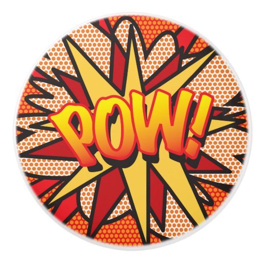 Comic Book POW knop (Voorkant)